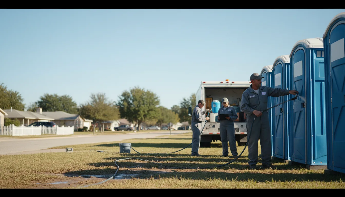 Long-Term Portable Toilet Rental in Williford, AR near me